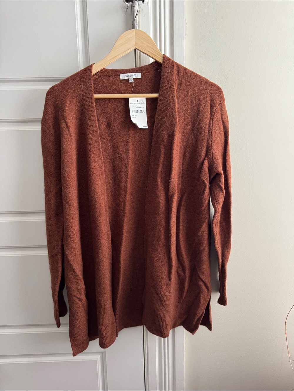 Madewell Open Cardigan NWT